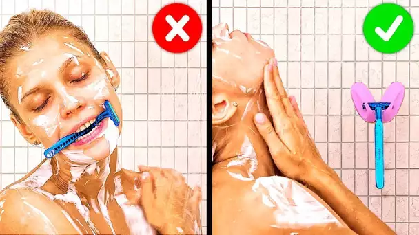 33 ASTUCES BRILLANTES POUR LA SALLE DE BAIN QUE TU NE PEUX PAS RATER