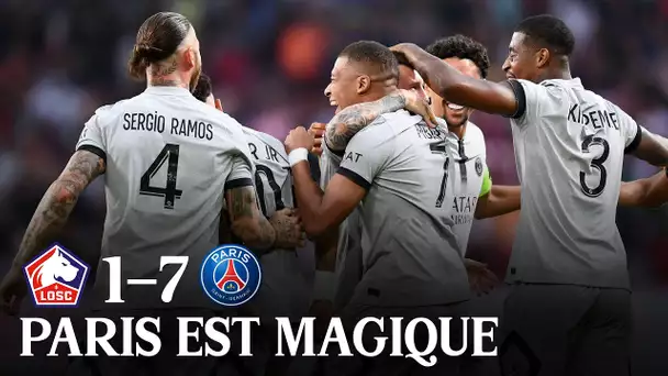 🇫🇷 MAGIQUE ! Le PSG atomise Lille (1-7) et poursuit son début de saison canon, l’analyse tactique