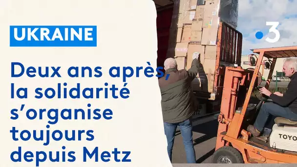 Deux ans après le début de l'invasion de Ukraine, la solidarité s'organise toujours depuis Metz