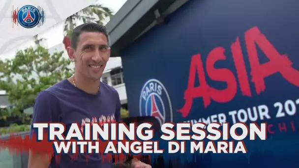 TRAINING SESSION with Angel Di Maria