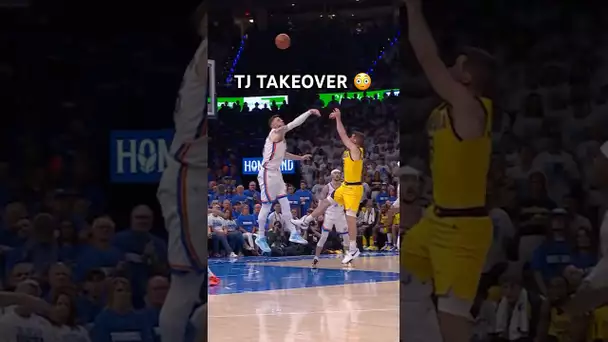 TJ McConnell takes over in the 3RD QTR of Game 5! 👀 #NBAFinals