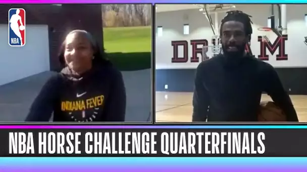 NBA HORSE Competition- Tamika Catchings vs. Mike Conley!