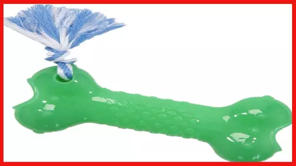 Petstages Orka Bone Green Treat-Dispensing Dog Chew Toy