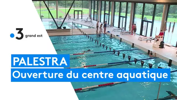 Ouverture du nouveau complexe aquatique Palestra à Chaumont