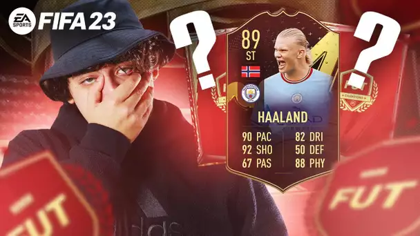 JE PACK HAALAND BOOST DANS MES PACKS FUT CHAMPIONS SUR FIFA 23 ?!