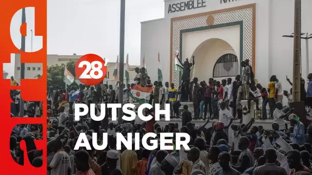 Quelles conséquences économiques et sécuritaires après le coup d'État au Niger ? - 28 Minutes - ARTE