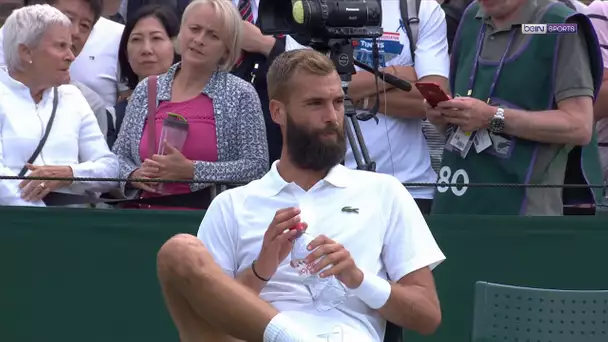 Wimbledon : Quand Benoît Paire demande à l'arbitre d'aller lui acheter à manger en plein match