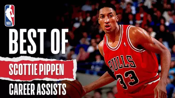 Best Of Scottie Pippen Career Assists | #NBAHistory