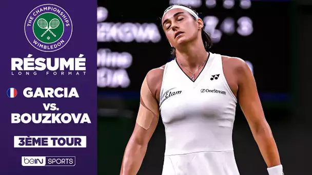 Résumé - Wimbledon : Caroline Garcia VS Marie Bouzkova