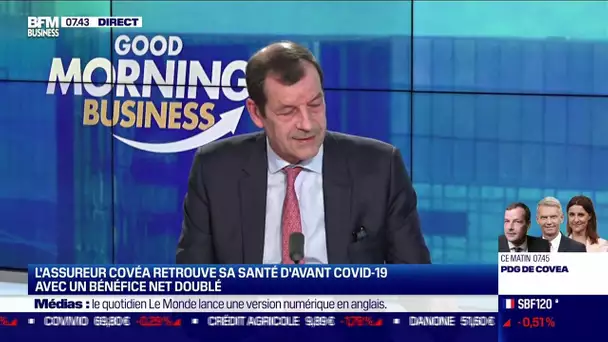 Thierry Derez (Covéa) : L'assureur Covéa retrouve sa santé d'avant Covid-19