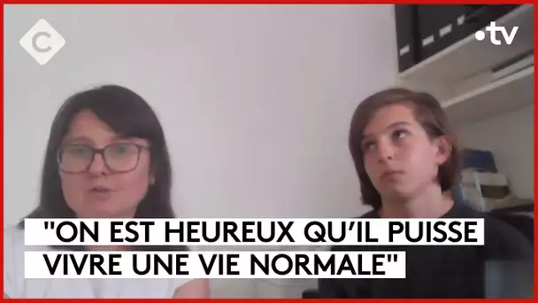 Lucas, premier enfant en rémission d’un cancer incurable - La Story - C à Vous - 29/09/2023