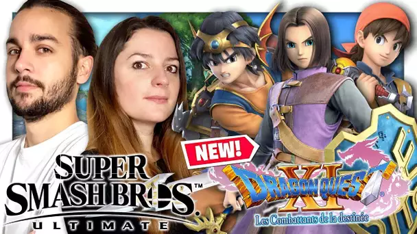 ON TESTE LE NOUVEAU PERSONNAGE : HÉROS DE DRAGON QUEST ! SUPER SMASH BROS ULTIMATE NINTENDO SWITCH