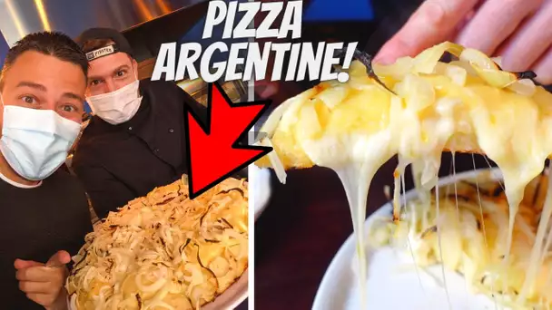 Des PIZZAS de 1,4 kg BLINDÉES de FROMAGE:Je découvre les PIZZAS ARGENTINES - VLOG #1080