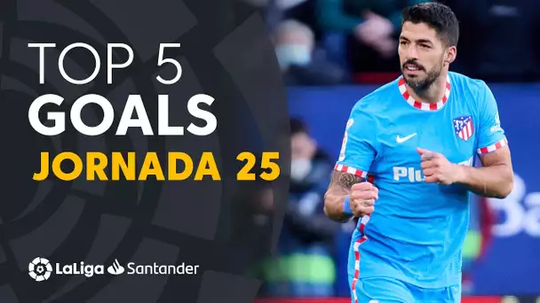LaLiga TOP 5 Goles Jornada 25 LaLiga Santander 2021/2022