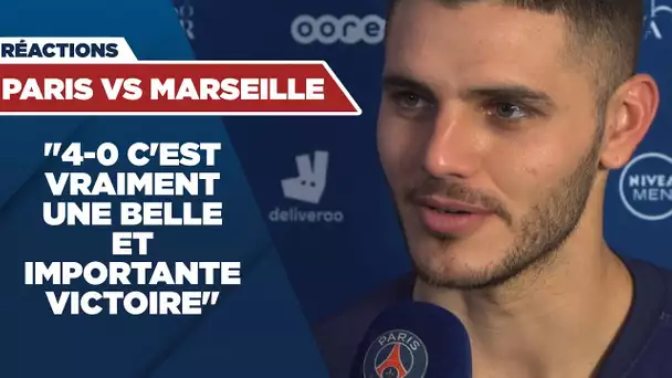 REACTIONS : PARIS SAINT-GERMAIN vs MARSEILLE