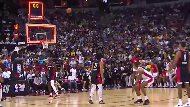 Jabari Smith Jr. Hits The GAME-WINNER From 3 In Summer League!