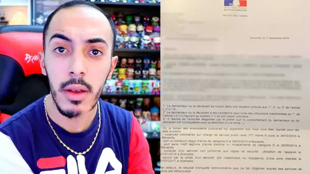 ON A VOLÉ MON IDENTITÉ AVEC UN PORT D'ARME BLANCHE ... LA POLICE VA PASSER CHEZ MOI !