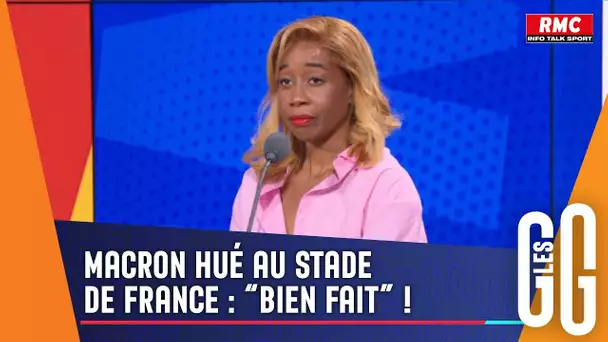 Macron hué au stade de France : "Bien fait !"