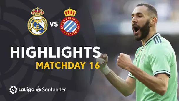 Highlights Real Madrid vs RCD Espanyol (2-0)