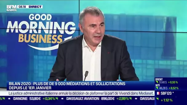 Pierre Pelouzet (Médiateur): Plus de 9 000 médiations et sollicitations depuis le 1er janvier