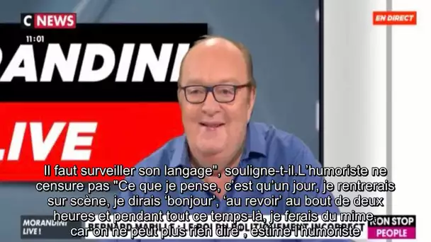 ✅  Morandini Live : Bernard Mabille 'politiquement incorrect', il s’explique (vidéo)