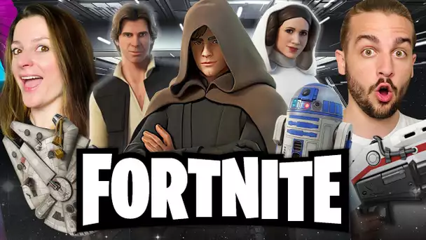 LE RETOUR DE STAR WARS SUR FORTNITE : NOUVEAUX SKINS ET SABLE LASER ! MISE A JOUR FORTNITE SAISON 3