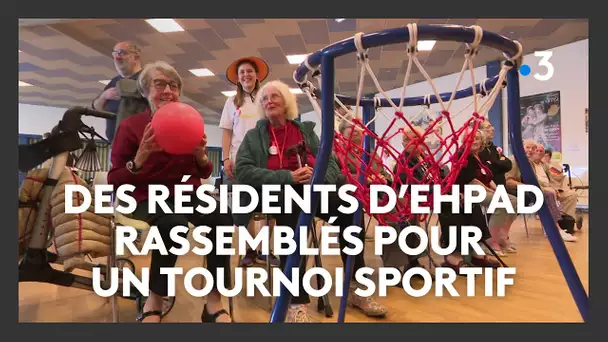 À Gray, plusieurs Ehpad s'affrontent lors des "Olympiades seniors"