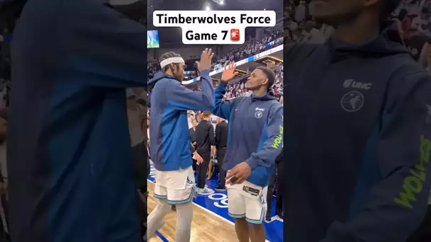 The Minnesota Timberwolves walk off with the HUGE GAME 6 win! 😤🔥|#Shorts