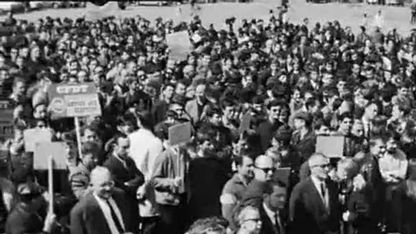 Manifestation à Montbéliard