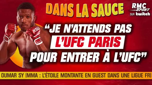 ITW Oumar Sy, l'étoile montante du MMA FR : "Sur un combat en France, je touche plus qu'au KSW"