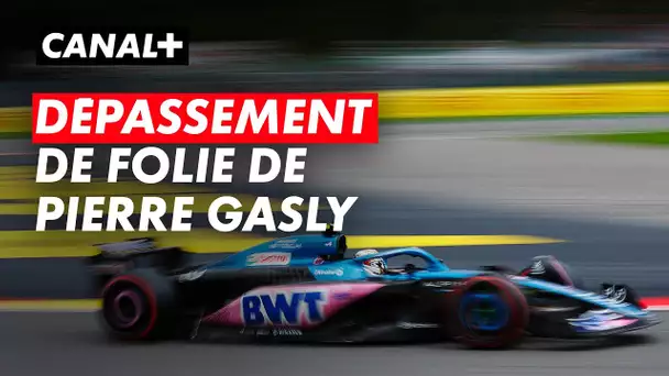 Pierre Gasly attaque Alex Albon - Grand Prix de Belgique - F1