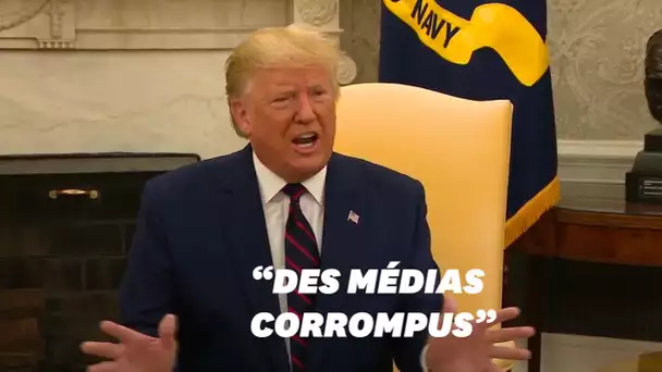 Donald Trump change le terme "fake news" pour "corrupt news" qui serait "plus fort"