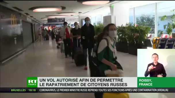 France : un vol spécial pour rapatrier des citoyens russes