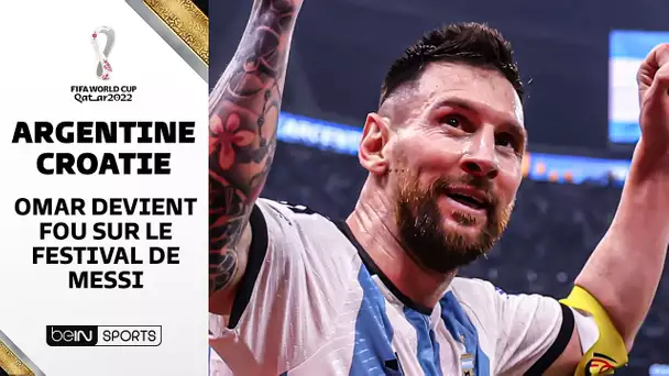 Argentine – Croatie / Omar Da Fonseca devient FOU et CHANTE sur le FESTIVAL de Messi !