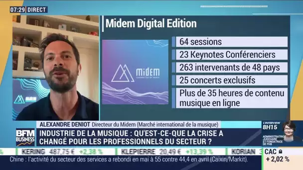 Alexandre Deniot (Midem): Le Midem, annulé à Cannes, lance sa première édition 100% numérique
