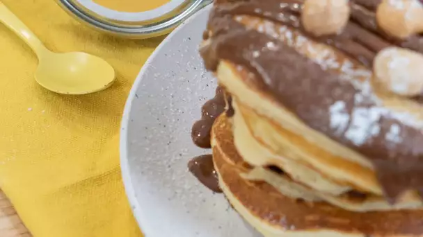 RECETTE #9 -  Pancakes et pâte à tartiner maison - Fabrice Mignot