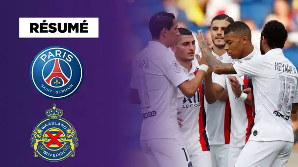 Résumé : A un mois de l’Atalanta, le PSG et ses stars fracassent Waasland-Beveren !