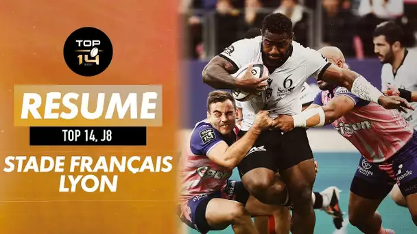 Le résumé de Stade Français / Lyon - Top 14 (J8)