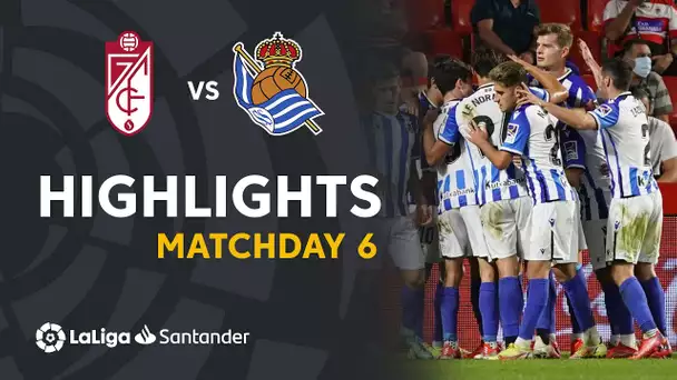 Resumen de Granada CF vs Real Sociedad (2-3)