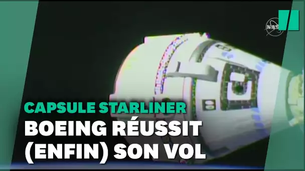 Premier arrimage à l'ISS réussi pour "Starliner", la capsule de Boeing