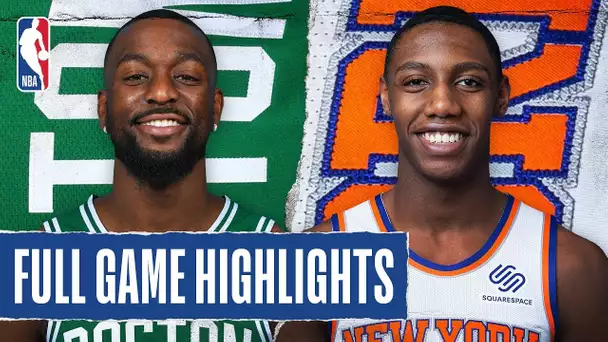 CELTICS at KNICKS | Kemba CATCHES FIRE In 2nd Half (11 PTS in 3rd Q, 10 in 4th)! | Oct. 26, 2019