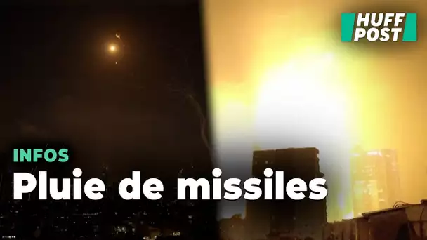 Les images impressionnantes de la riposte iranienne sur Israël