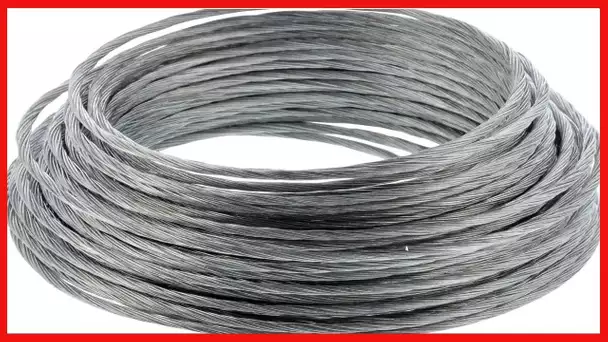 The Hillman Group 121110 Picture Hanging Wire, 30 lb, Galvanized