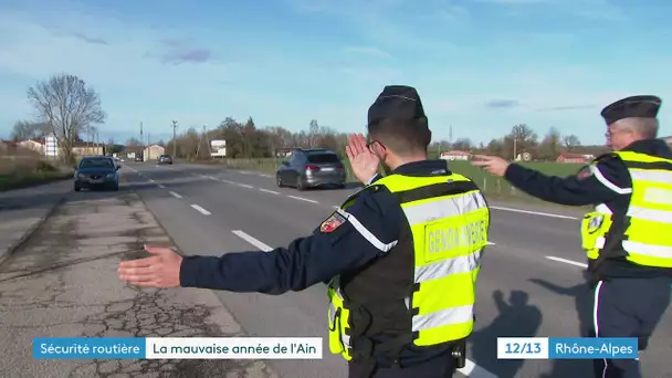 Sécurité routière : une année noire dans l'Ain