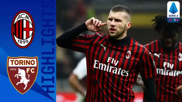 Milan 1-0 Torino | La decide Rebic, rossoneri a -4 dalla Roma | Serie A TIM