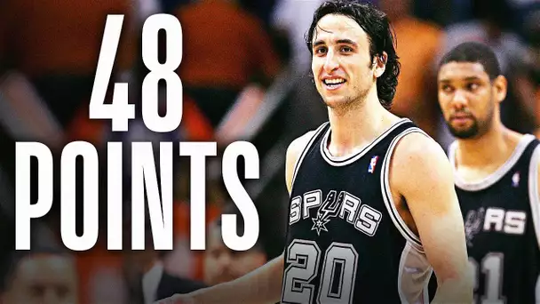 Manu Ginobili’s Career-High 48 Point Performance in 2005