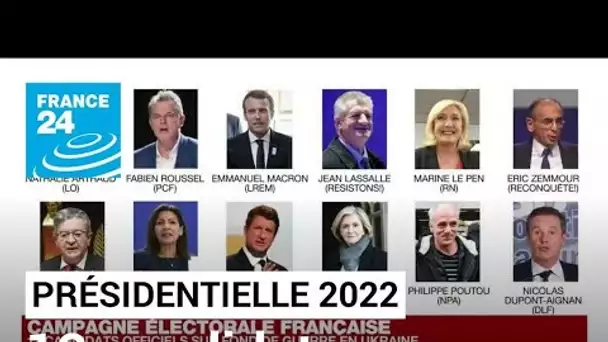 Présidentielle en France : 12 candidats sur la ligne de départ • FRANCE 24