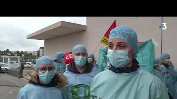 Limoges : grève d'infirmiers de bloc opératoire pour un meilleur statut