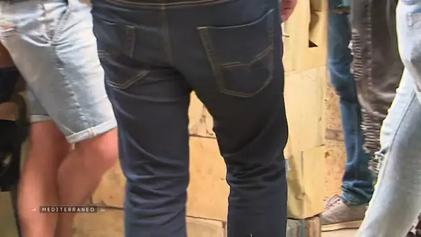 A Nîmes regard sur une renaissance, celle du denim, utilisé pour la confection des jeans