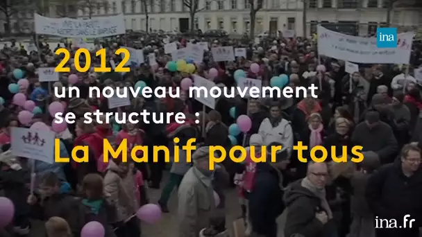 2012 : la Manif pour tous s’impose dans le débat public | Franceinfo INA